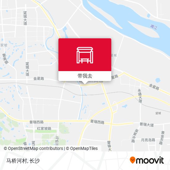 马桥河村地图