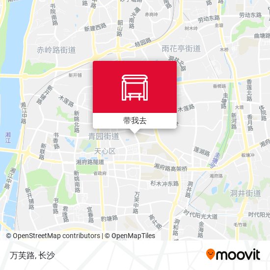 万芙路地图