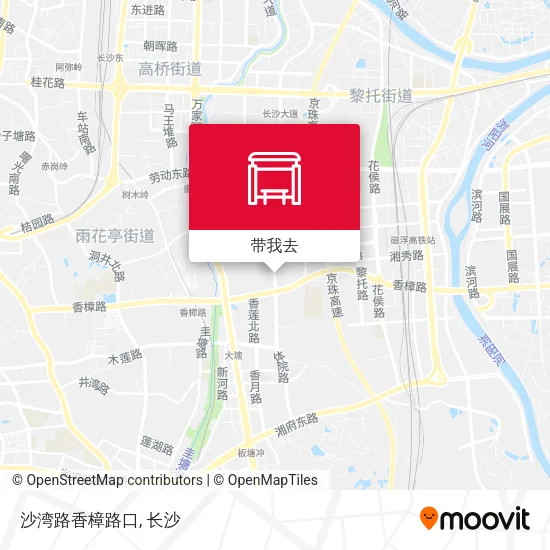 沙湾路香樟路口地图