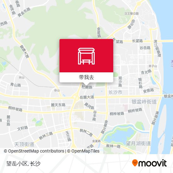 望岳小区地图