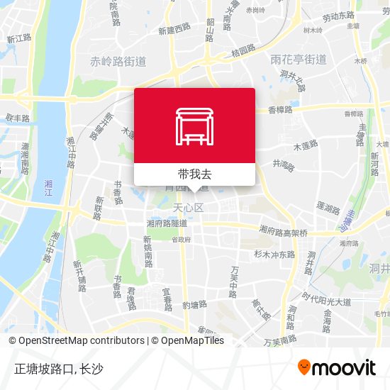 正塘坡路口地图