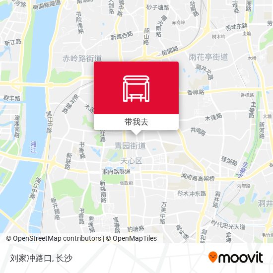 刘家冲路口地图