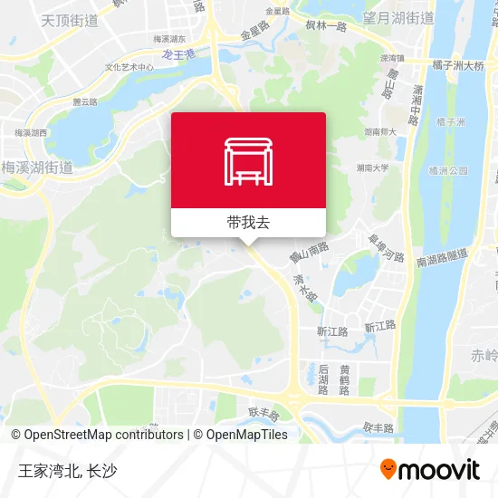王家湾北地图