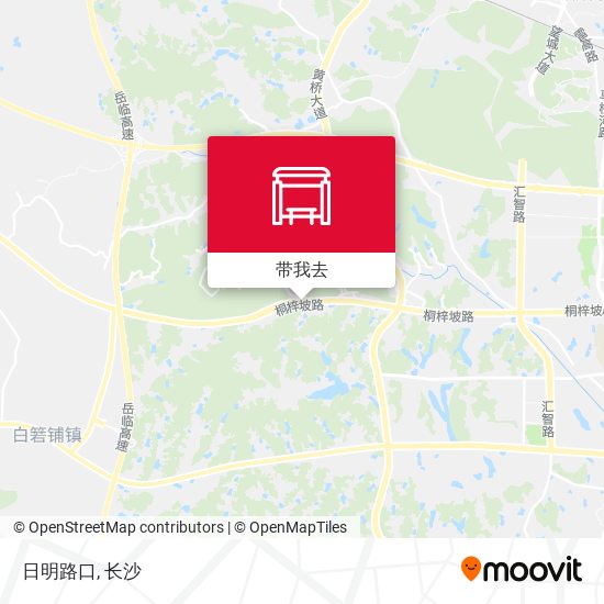 日明路口地图