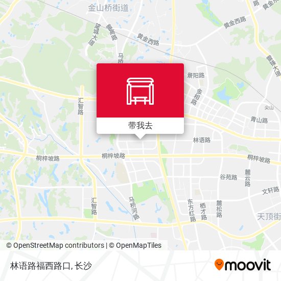 林语路福西路口地图