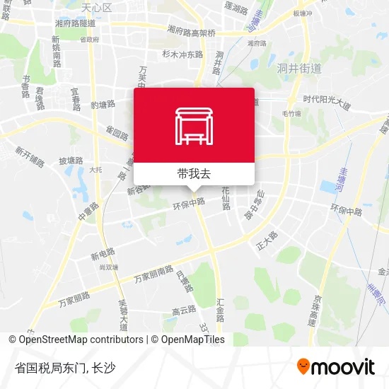 省国税局东门地图