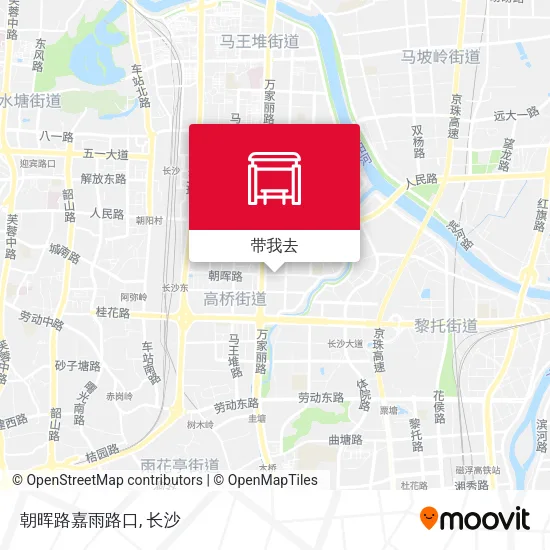朝晖路嘉雨路口地图