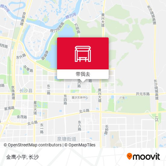 金鹰小学地图