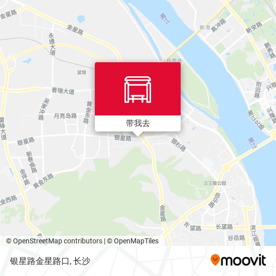 银星路金星路口地图