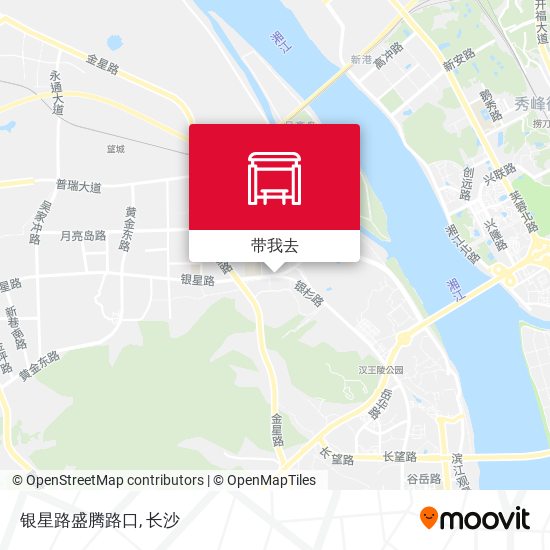 银星路盛腾路口地图