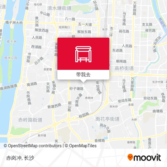赤岗冲地图