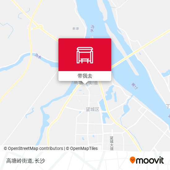 高塘岭街道地图