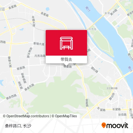 桑梓路口地图