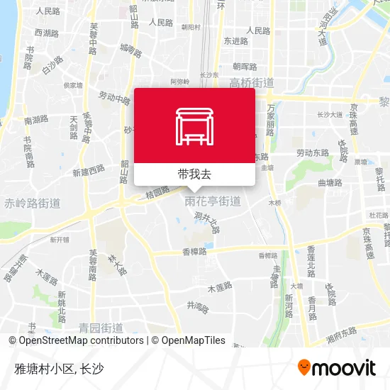 雅塘村小区地图