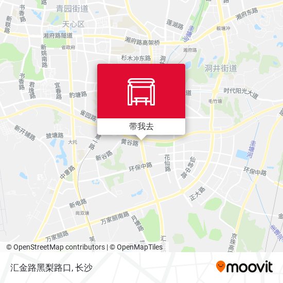 汇金路黑梨路口地图