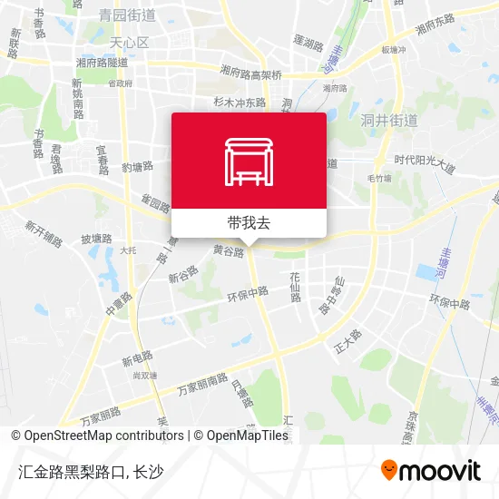 汇金路黑梨路口地图