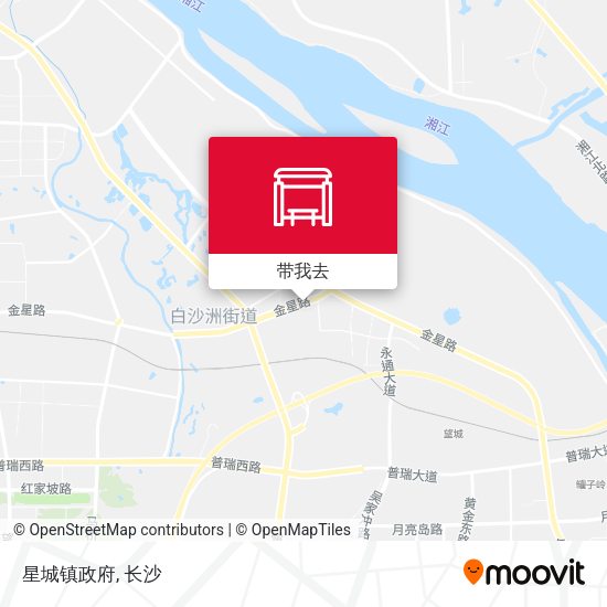 星城镇政府地图