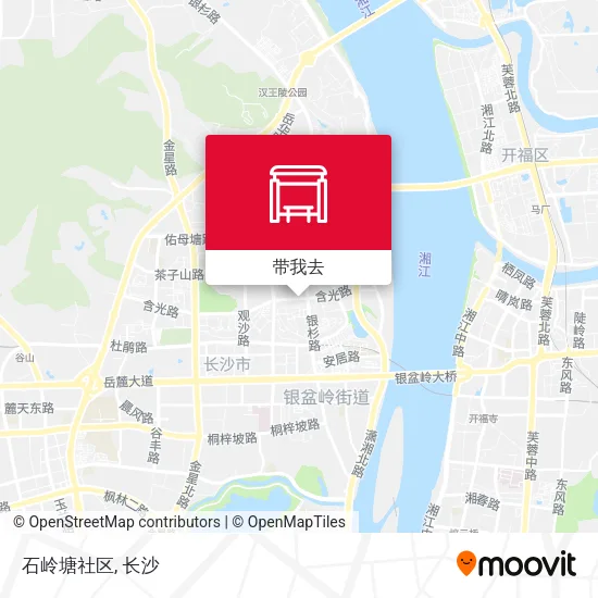石岭塘社区地图