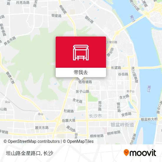 坦山路金星路口地图