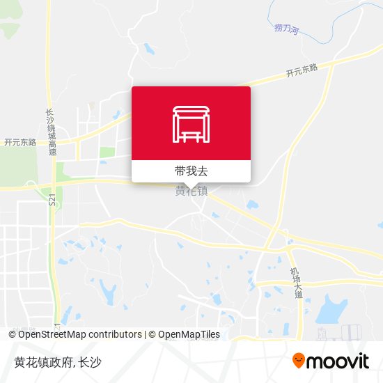 黄花镇政府地图