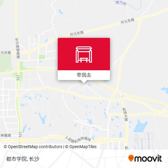 都市学院地图