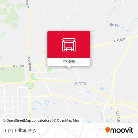 山河工业城地图
