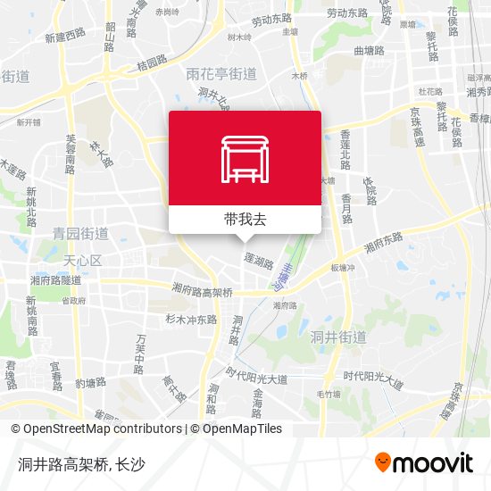 洞井路高架桥地图