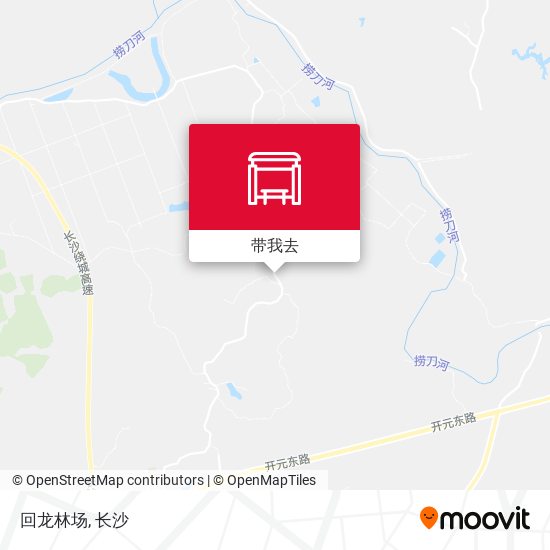 回龙林场地图