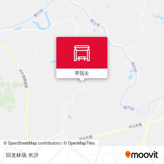 回龙林场地图