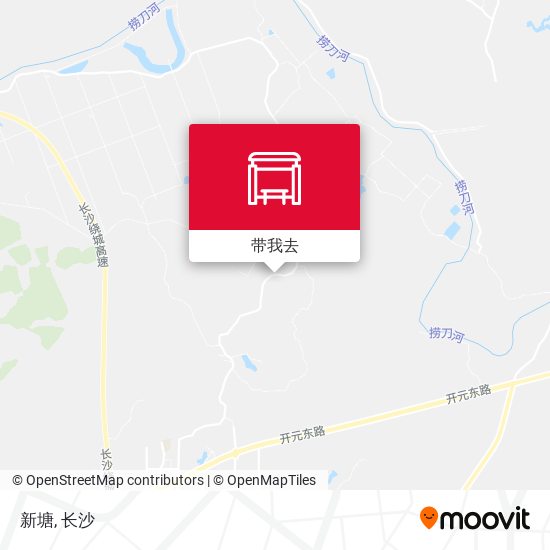 新塘地图