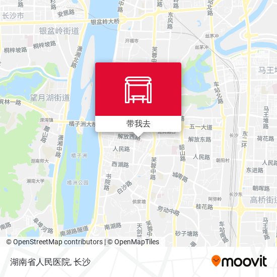 湖南省人民医院地图