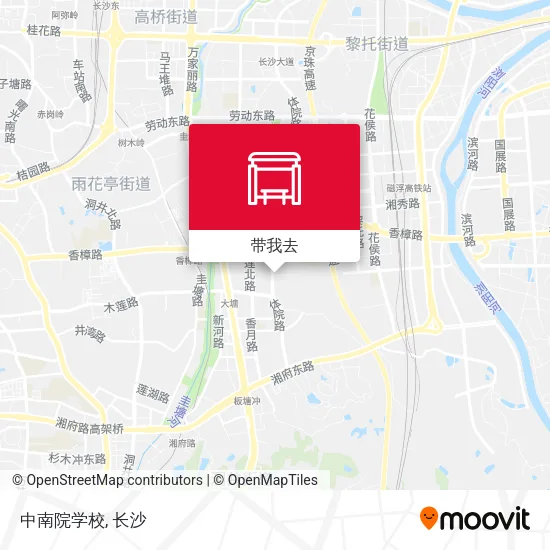 中南院学校地图