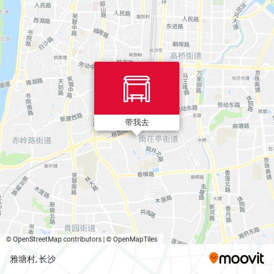 雅塘村地图