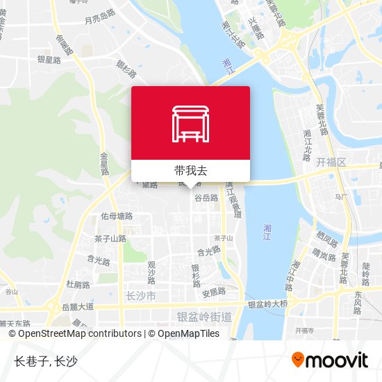 长巷子地图