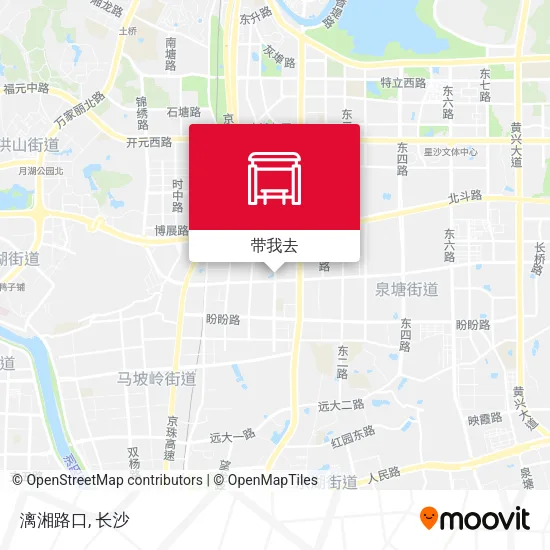 漓湘路口地图
