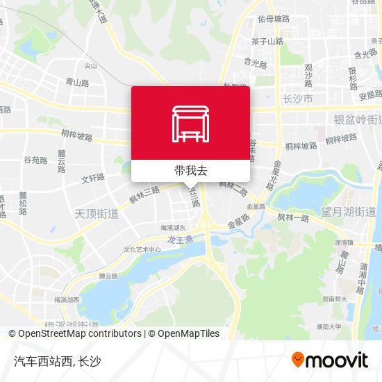 汽车西站西地图