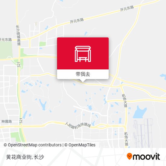 黄花商业街地图