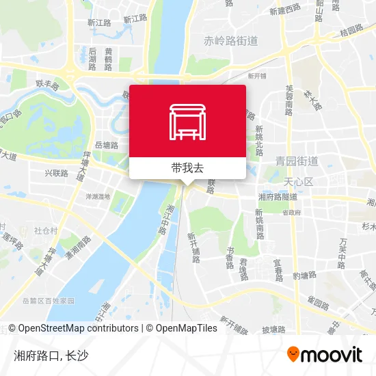 湘府路口地图