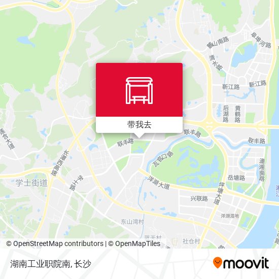 湖南工业职院南地图