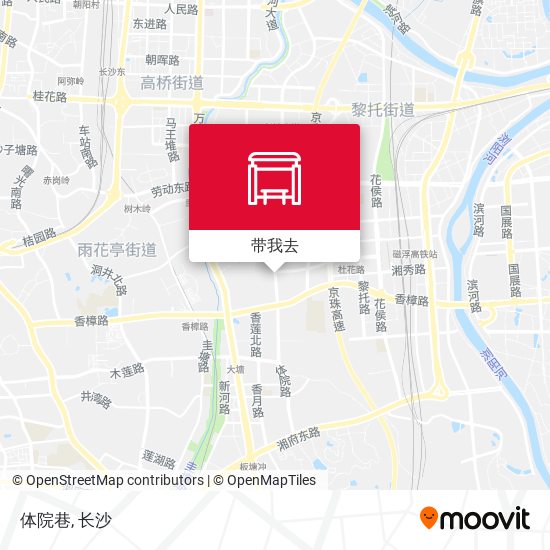 体院巷地图