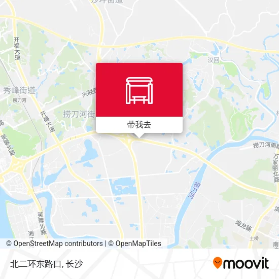 北二环东路口地图