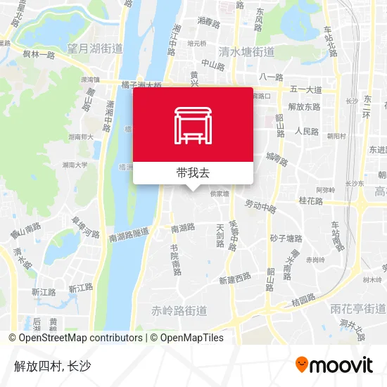 解放四村地图