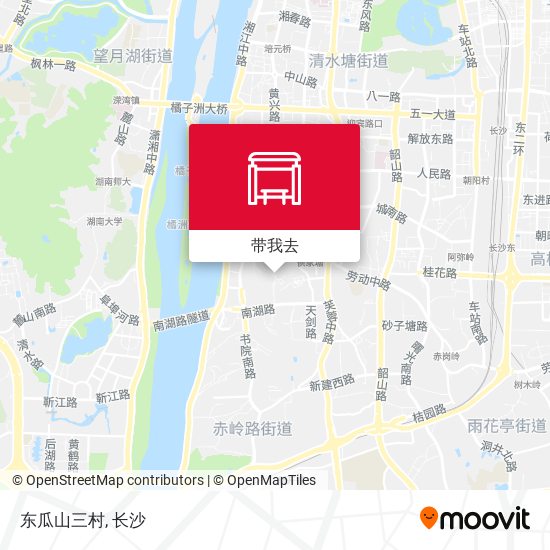 东瓜山三村地图