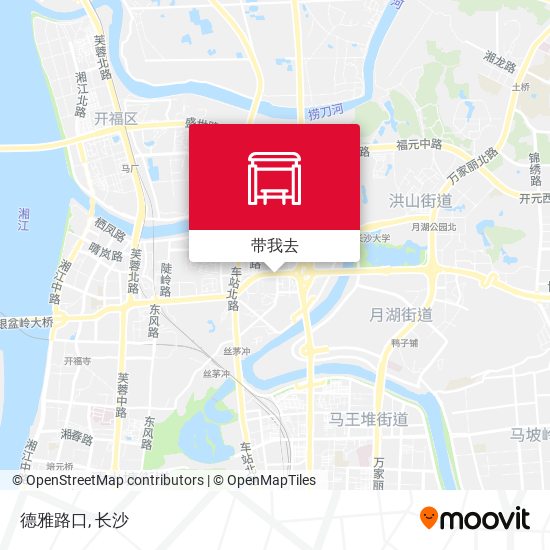 德雅路口地图