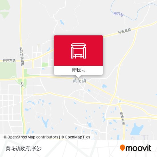 黄花镇政府地图