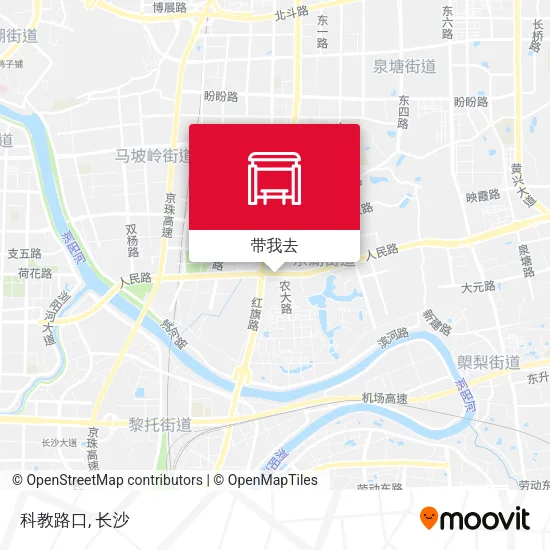 科教路口地图