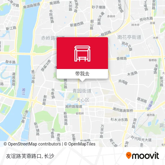 友谊路芙蓉路口地图