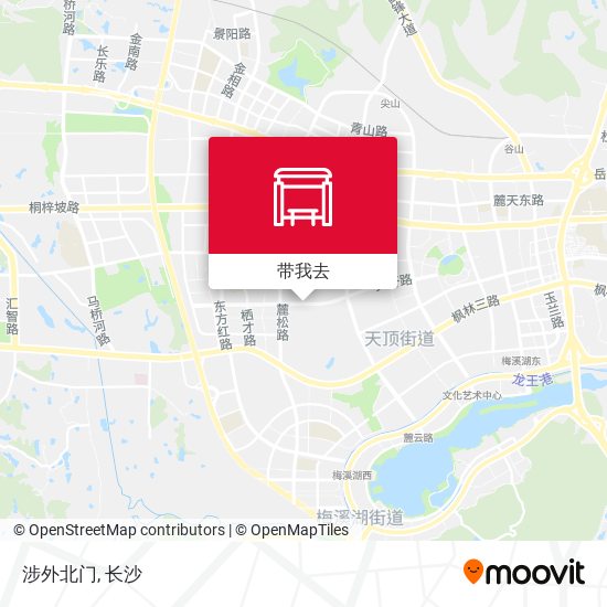 涉外北门地图