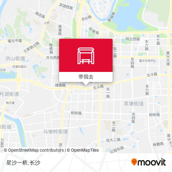 星沙一桥地图