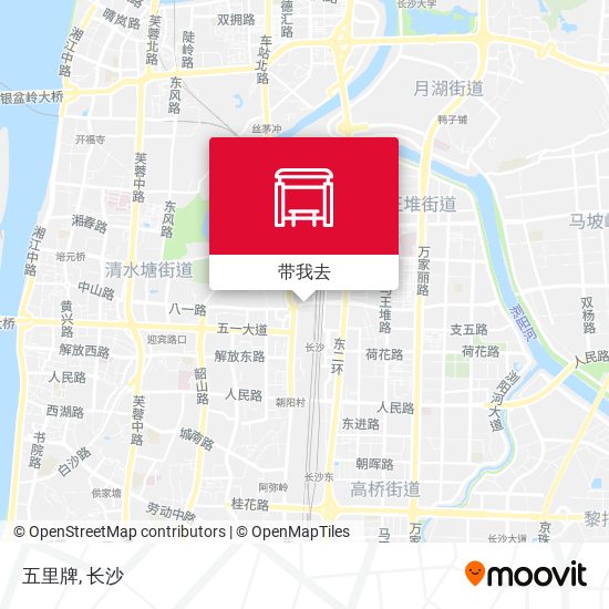 五里牌地图